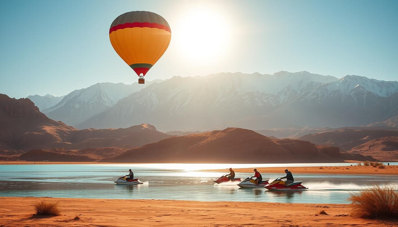 Hot Air Balloon Rides & Jet Skiing