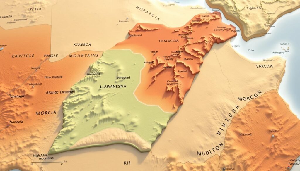 Morocco climate regions