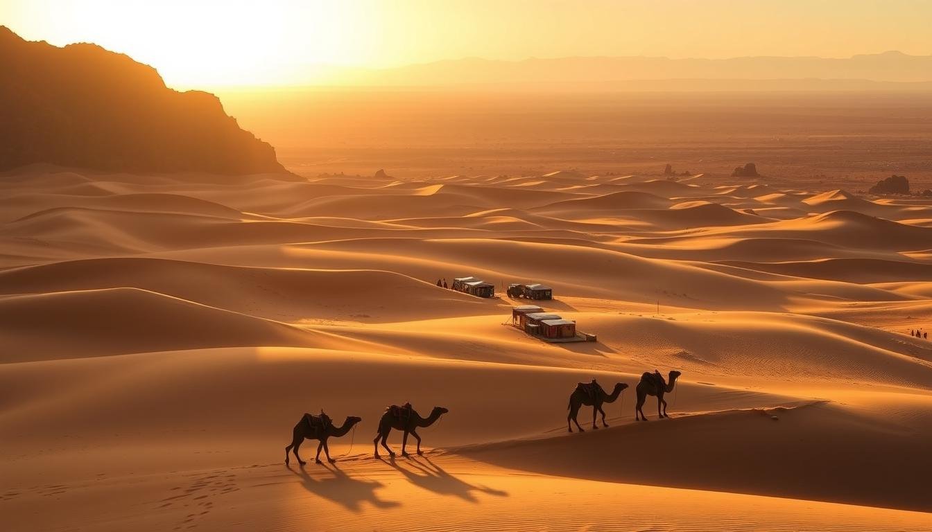 Overnight Desert Camping & Camel Trekking